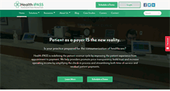 Desktop Screenshot of healthipass.com